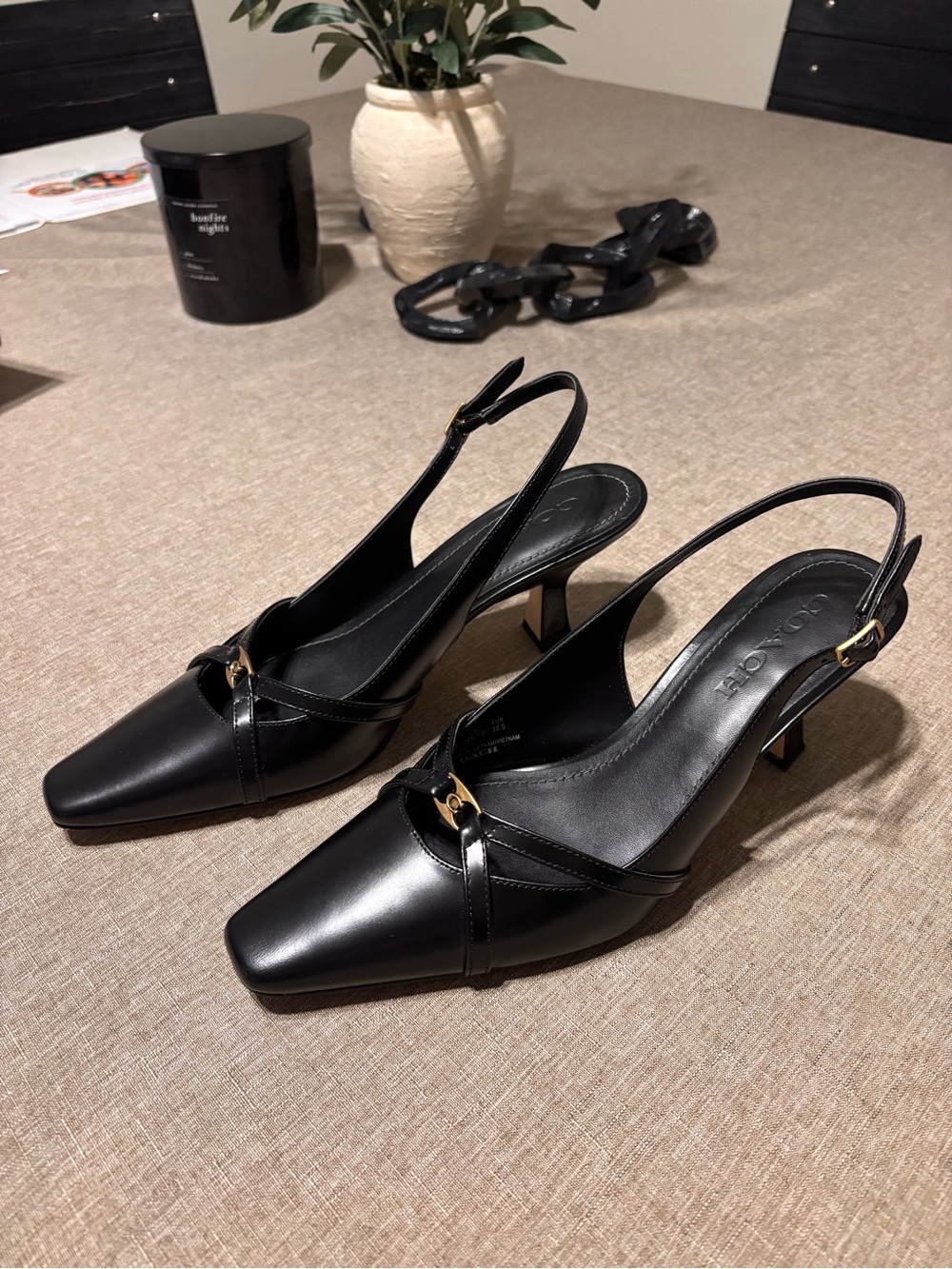 Coach Rowyn Slingback Heels - Picture 3 of 7